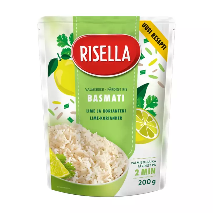 Risella basmati lime-korianteri 200g - Riisit - 8410184043243 - 1