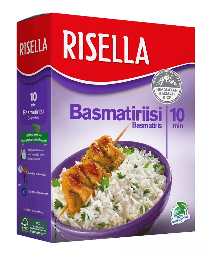 Risella Basmatiriisi 1kg - Riisit - 8410184027793 - 1