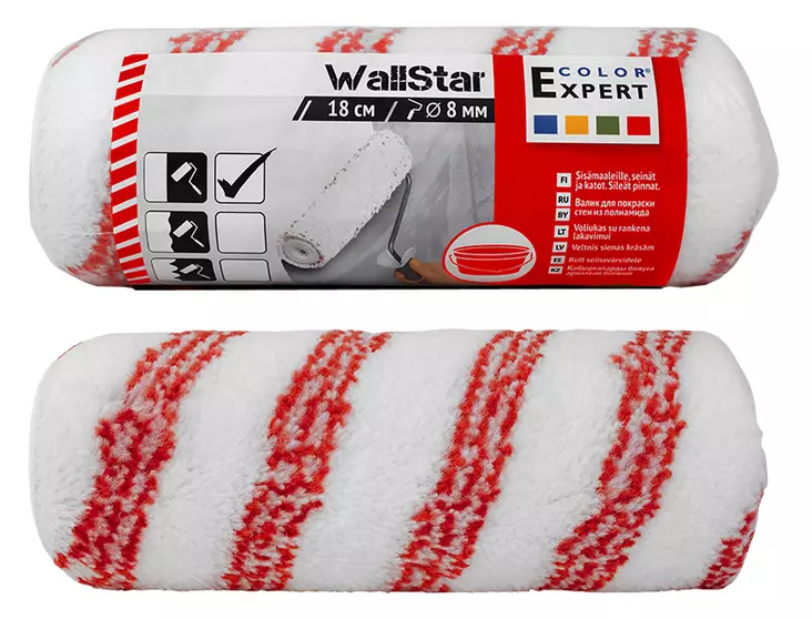 Pistotela Wallstar 12mm/180 mm polyamidi - Maalaustelatelat ja jatkovarret - 4013307719533 - 1