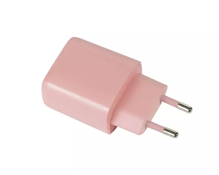 Roosa nauha laturi 20W USB+A+USB-C - Puhelintarvikkeet ja laturit - 6435200016843 - 1
