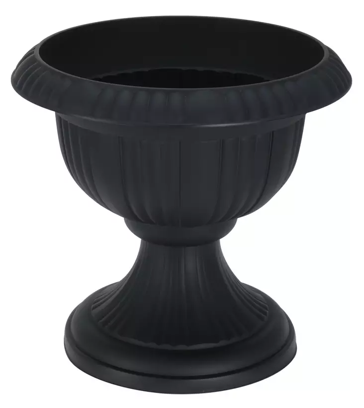 Ruukku jalalla harmaa 40cm - Muoviruukut - 8711295580123 - 1