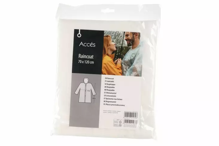 Sadetakki Acces 70*120 Valkoinen - Naisten ulkoiluvaatteet - 6410416415833 - 1