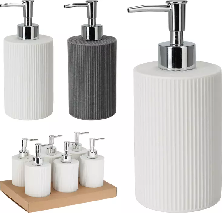 Saippuapumppu 18cm - Kylpyhuoneen säilytys & saippuapullot - 8720573955003 - 1