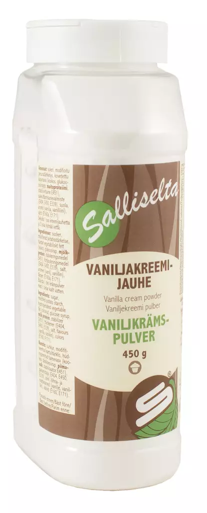 Salliselta Vaniljakreemijauhe 450g - Muut leivontatuotteet - 6436501047253 - 1