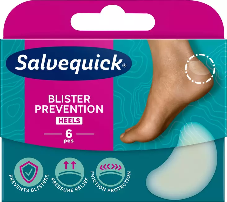 Salvequick Rakkolaastari 6kpl Foot Care - Desifiointi ja laastarit - 7310616022253 - 1