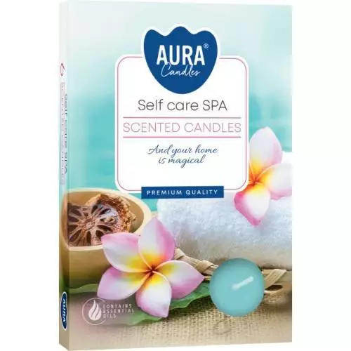 Selfcare spa tuoksulämpökynttilä 6kpl - Tuoksukynttilät - 5906927053233 - 2