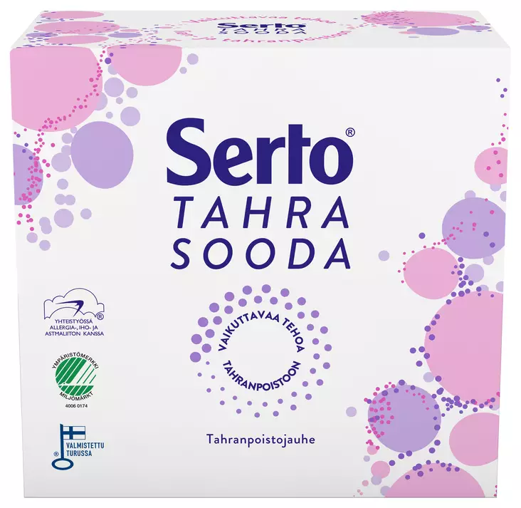 Serto Tahrasooda 750g - Tahranpoistoaineet - 6417964581393 - 1