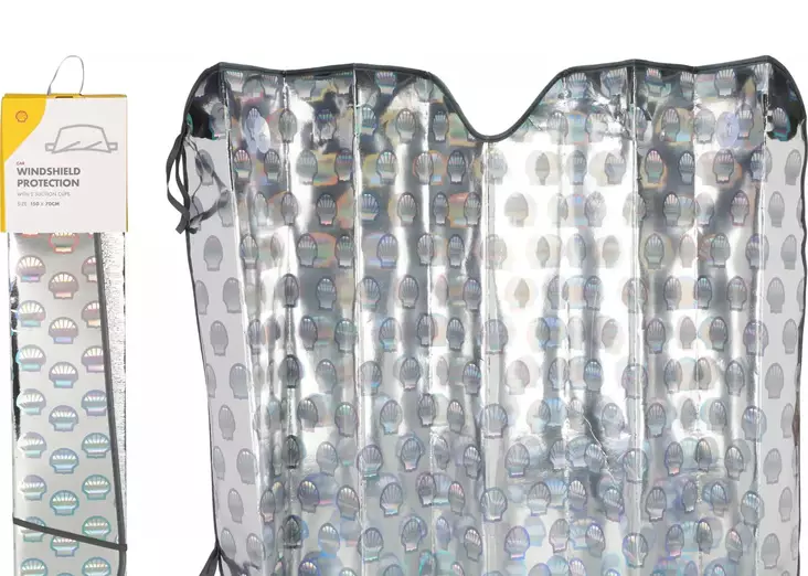 Shell ikkunasuoja imukupeilla - Auton sisätilatarvikkeet - 8720573401593 - 1