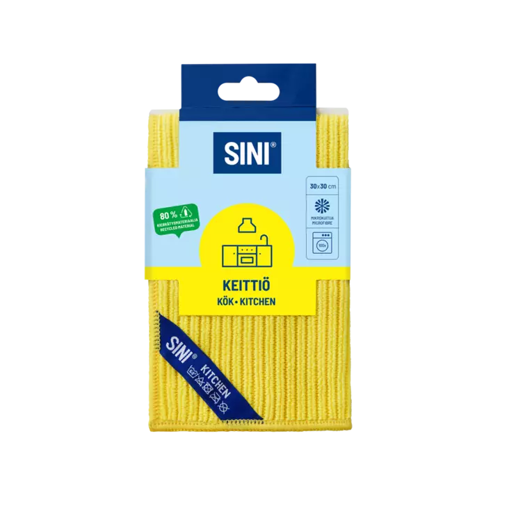 Sini Keittiöliina 30x30cm - Pölyhuiskat ja siivousliinat - 6423800035913 - 1