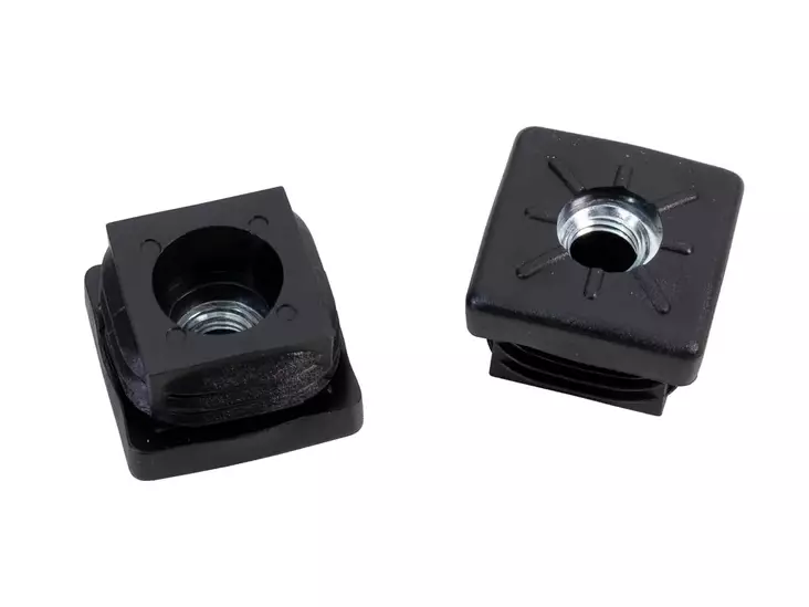 Sisätulppa M10 30×30 musta - Tulpat ja huopatassut - 6414675113813 - 1