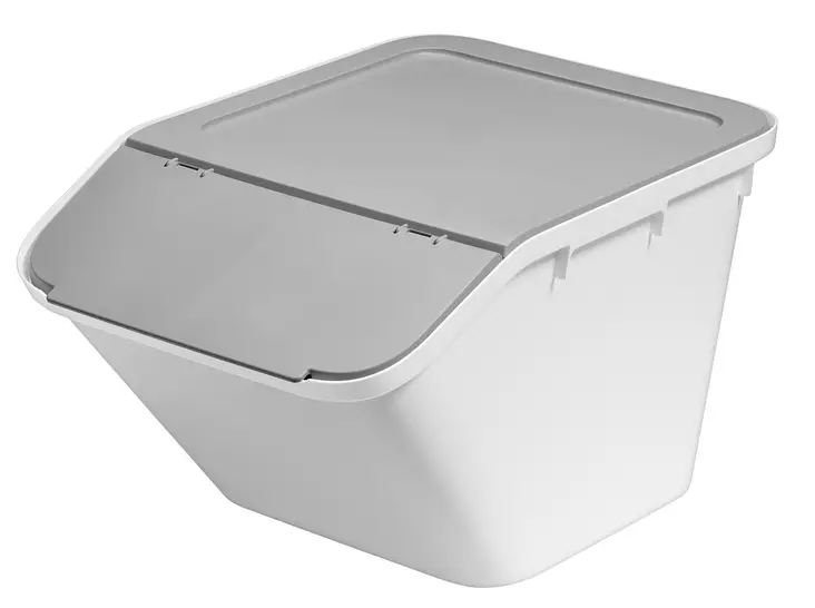 SMARTSTORE Stack-it M valk./harm. - Säilytyslaatikot ja muovilaatikot - 7332462107113 - 1