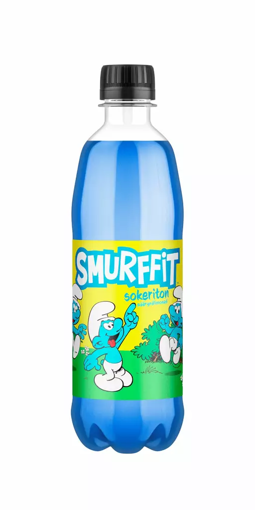 Smurffi päärynä sokeriton 0,5l - Virvoitusjuomat ja mixerit - 6415600574723 - 1