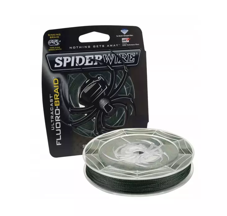 Spiderwire Fluoro-Braid 0.22mm Green 110m 21,6kg - Siimat - 022021607013 - 1