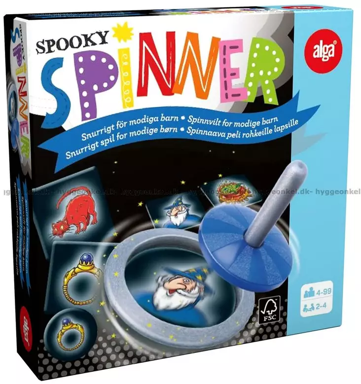 Spooky spinner - Lautapelit ja seurapelit - 7312350184563 - 1