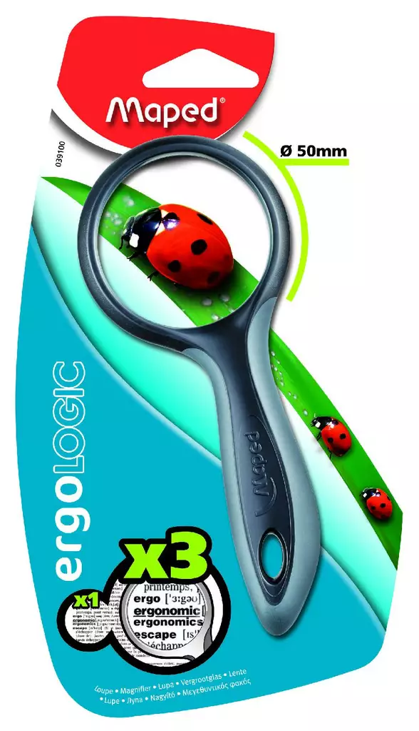 Suurennuslasi Maped Junior 50 mm - Muut toimistotarvikkeet - 3154140391003 - 1