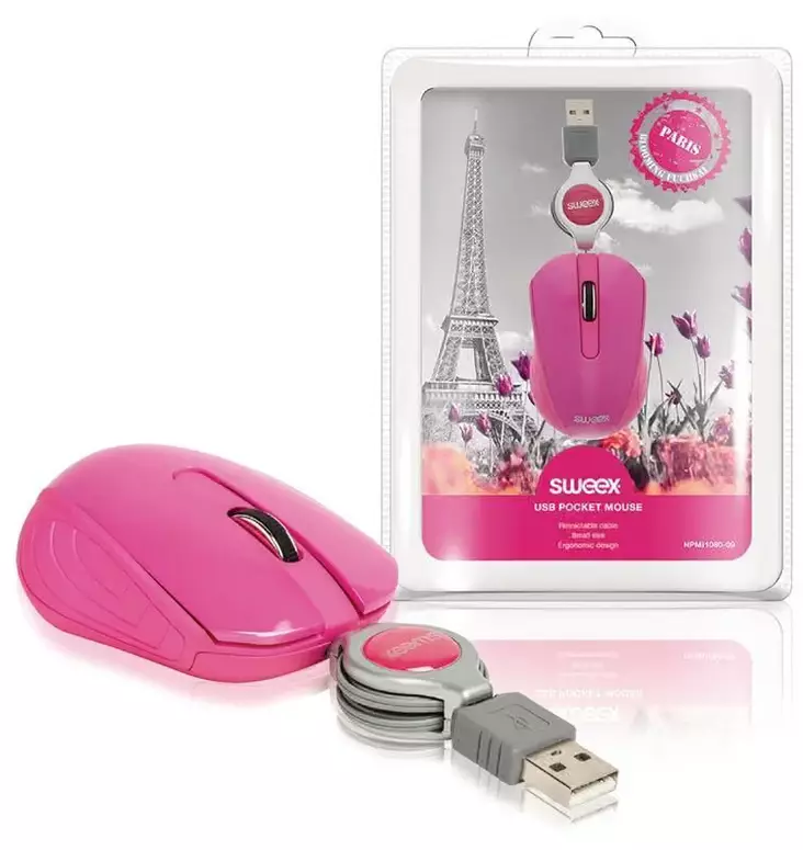 Sweex Paris USB-hiiri - Hiiret ja näppäimistöt - 8717534021273 - 1