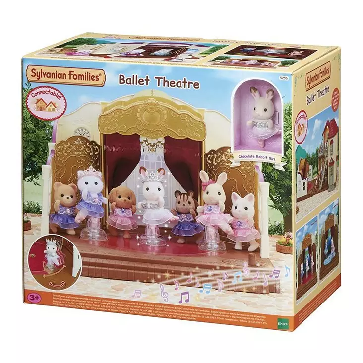 Sylvanian Families baletti teatteri - Leikkihahmot ja -setit - 5054131052563 - 1