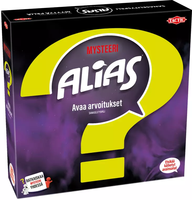 Tactic Alias Mysteeri lautapeli - Lautapelit ja seurapelit - 6416739594613 - 1