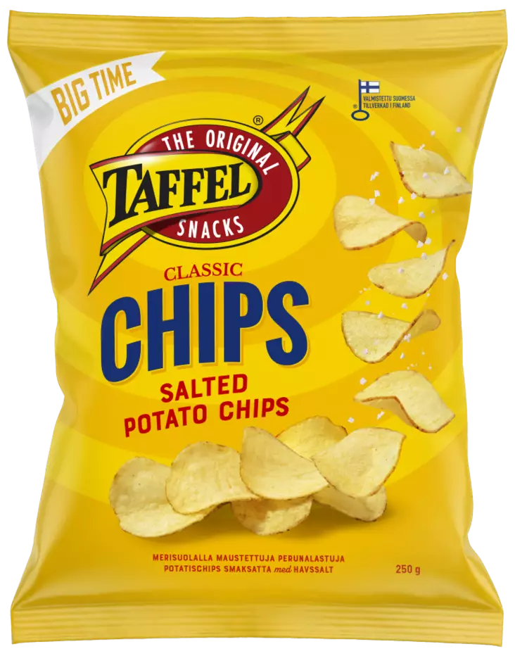 Taffel Classic Chips 250g - Sipsit - 6410380041663 - 1