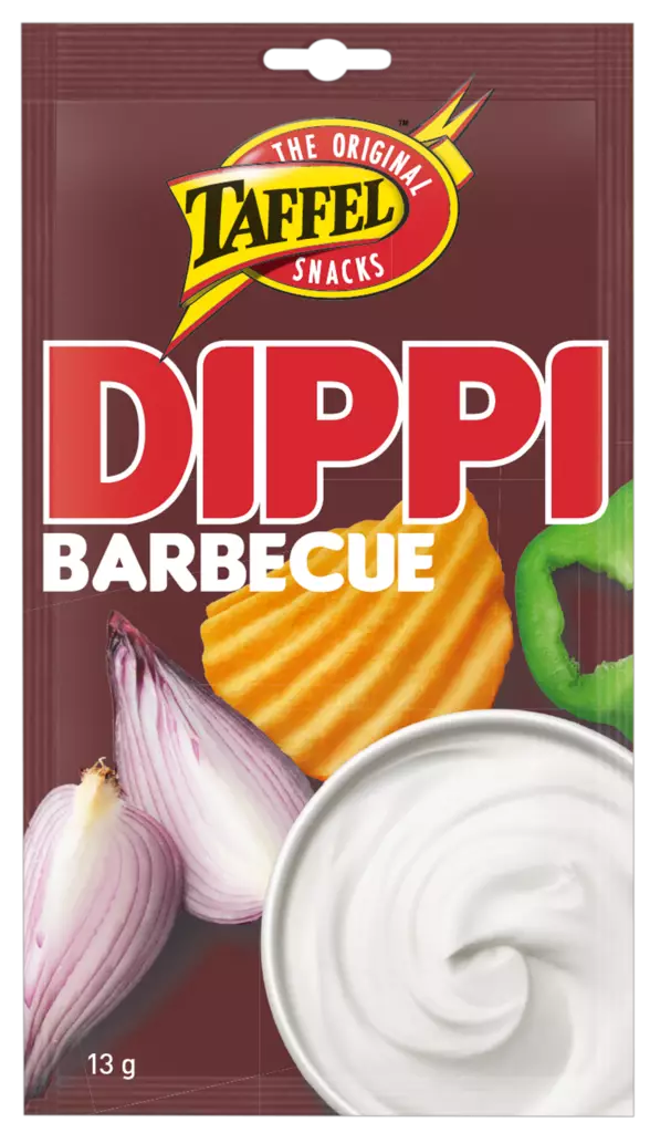 Taffel dippi barbecue 13g - Sipsit, snacksit ja pähkinät - 6410381095313 - 1