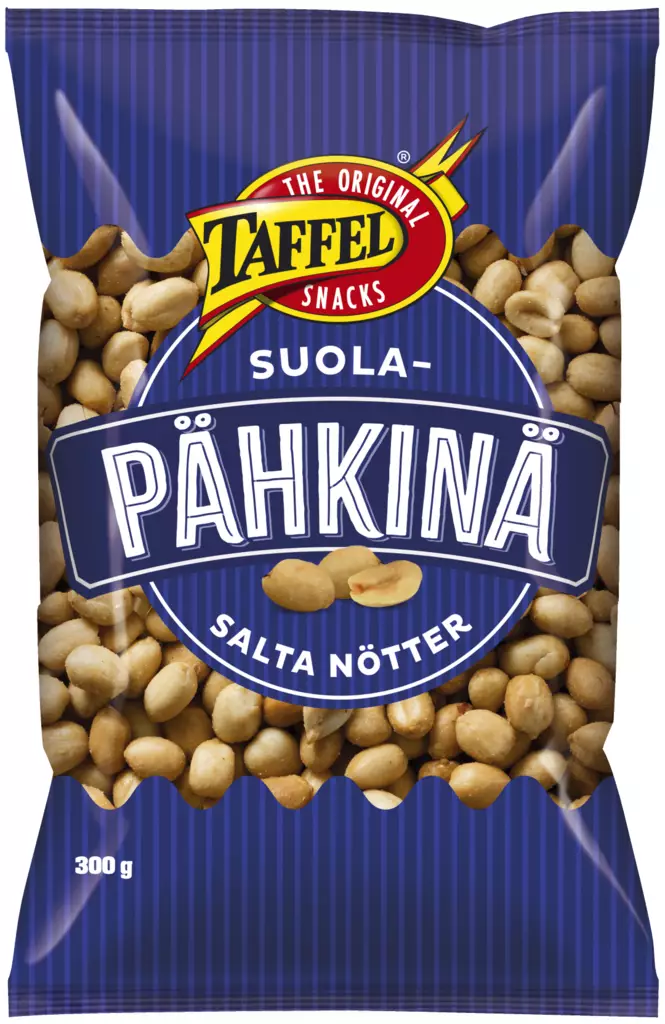 Taffel Suolapähkinä 300g - Sipsit, snacksit ja pähkinät - 6410381092053 - 1