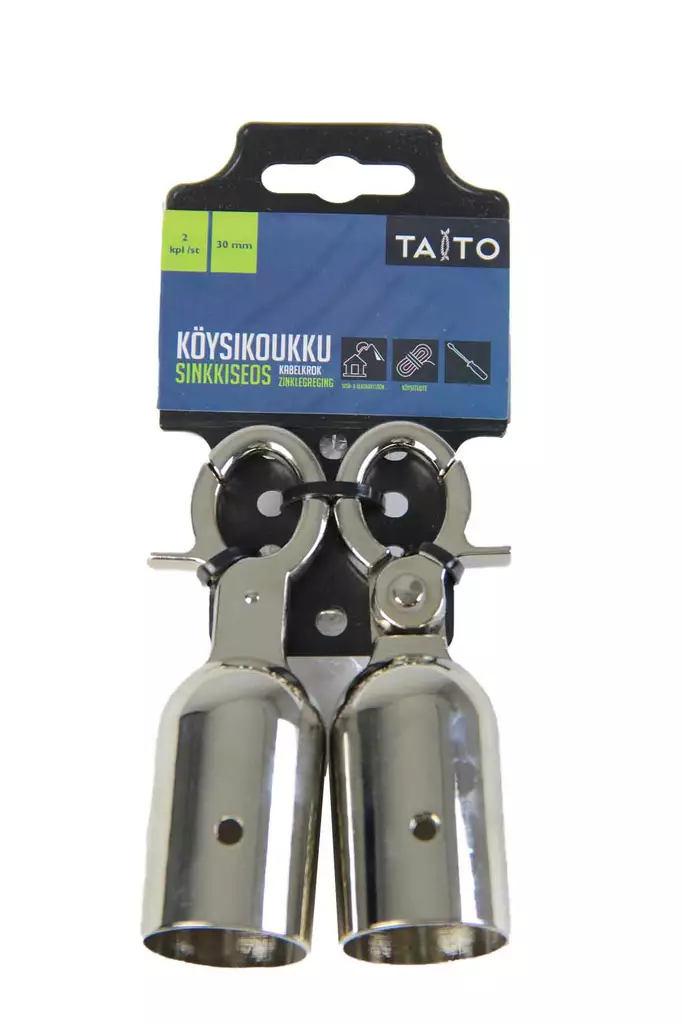 Taito köysikoukku 30mm 2kpl - Puhaltimet ja lämmittimet - 6416096160063 - 1
