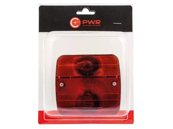 Takavalo rek. valolla 4-toim. - Peräkärryn valot - 6419943236553 - 1