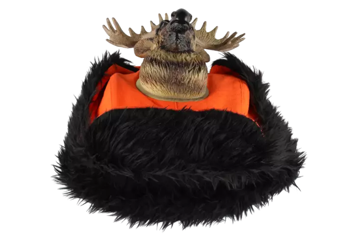 Talvilakki hirvi oranssi - Miesten päähineet ja käsineet - 6410416251073 - 4