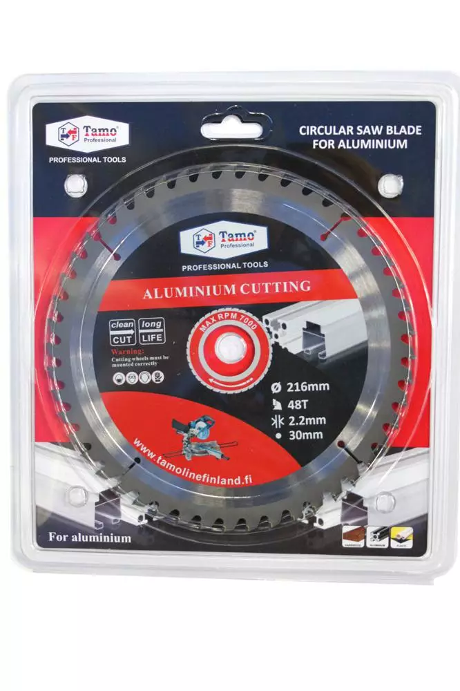 Tamo 216mm/48T sahanterä alum. - Sirkkelinterät - 6420613764283 - 1