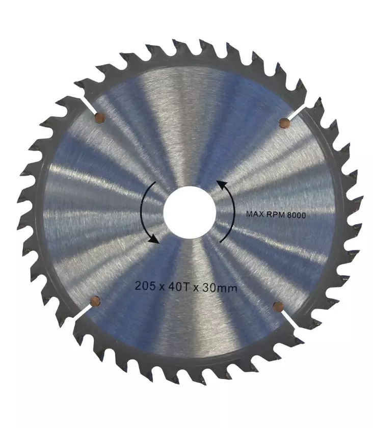 Tamo pyörösahanterä 205x40Tx30mm - Sirkkelinterät - 6420613768113 - 1