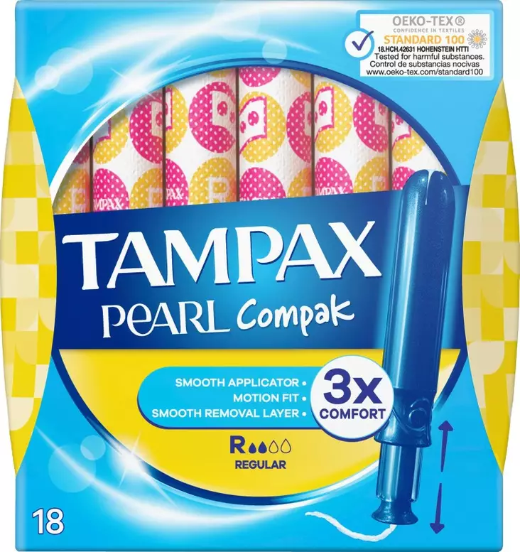 TAMPAX COMPAK PEARL REGULAR - Hiustenhoito ja hiuskoristeet - 4015400690313 - 1