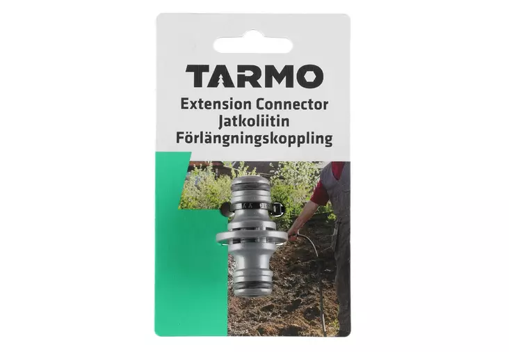 Tarmo jatkoliitin uros - Puutarhaletkuliittimet ja tarvikkeet - 6410416043043 - 3