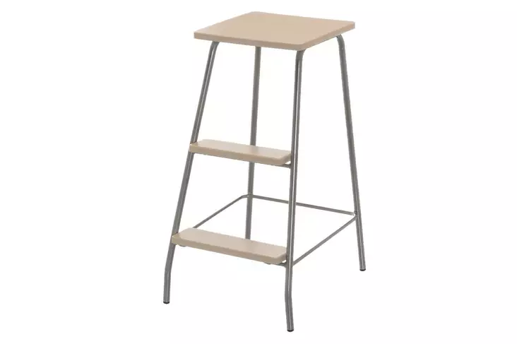 Tarmo porrasjakkara kuultovalkoinen - Pienkalusteet - 6410416387413 - 4