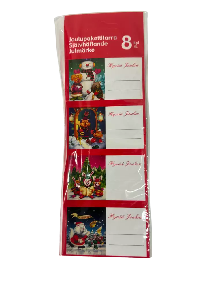 Tarrapakettikortti 8kpl/pss - Kortit - 6416445001153 - 1