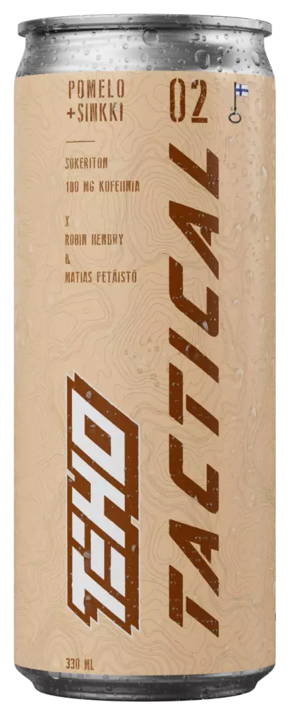 Teho Tactical Pomelo + Sinkki energiajuo - Energiajuomat - 6419800121633 - 1