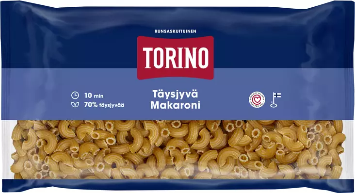 TORINO TÄYSJYVÄ MAKARONI 750G - Kissat - 6411200102663 - 1