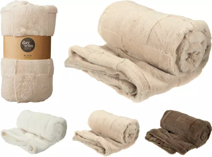 Torkkupeitto ruudut 130x160cm - Viltit - 8721461017483 - 1