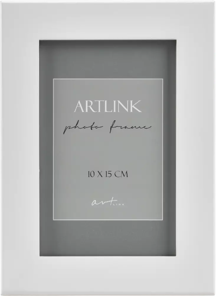 Trendline kehys 10x15cm valkoinen - Taulut ja kehykset - 4740100784603 - 1