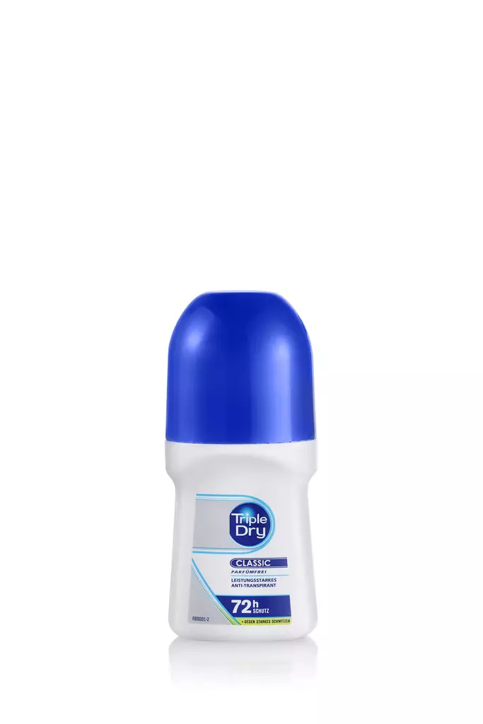Triple Dry Roll-on Antipersperantti 50ml - Meikit - 4045612000013 - 1
