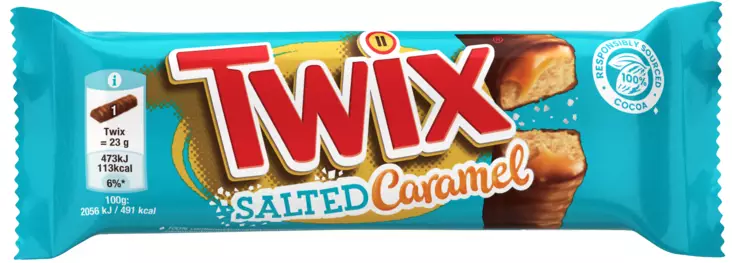 Twix salted caramel 46 g - Suklaat - 5000159556873 - 1