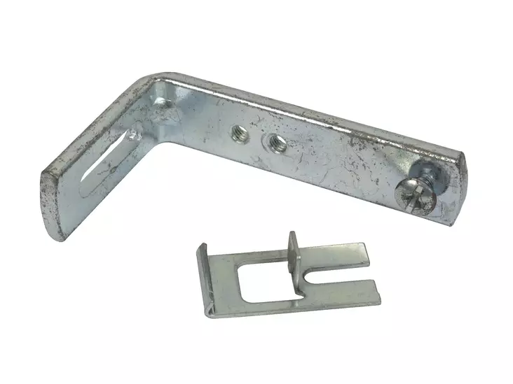 U-kiskon seinäkannatin 70mm - Verhotangot ja verhotarvikkeet - 6417012075423 - 1