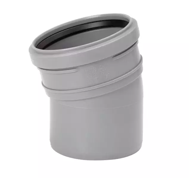 Uponor HT-kulmayhde 75x15 - Viemäriputket ja putkenosat - 6414904210313 - 1