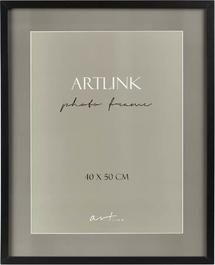 Valokuvakehys nina mdf 40X50cm musta - Taulut ja kehykset - 4740100452113 - 1
