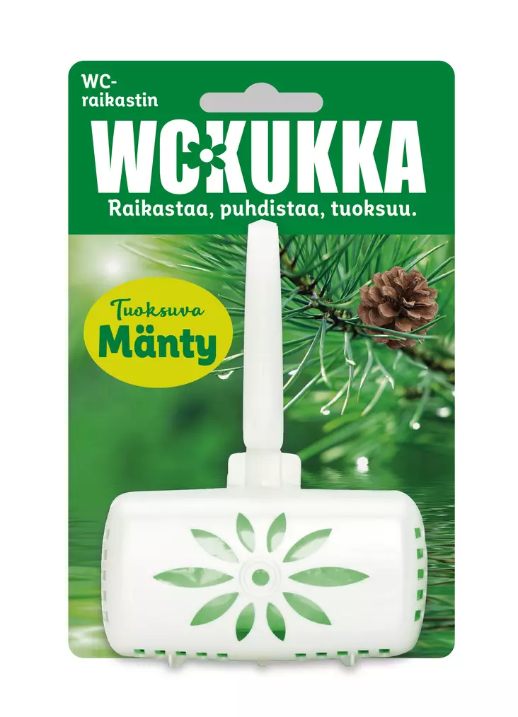 Wc-Kukka raikastin 50g mänty - Ilmanraikastimet ja wc-raikastimet - 7310790091663 - 1