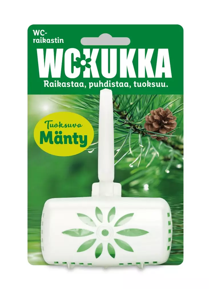 Wc-Kukka raikastin 50g mänty - Ilmanraikastimet ja wc-raikastimet - 7310790091663 - 1