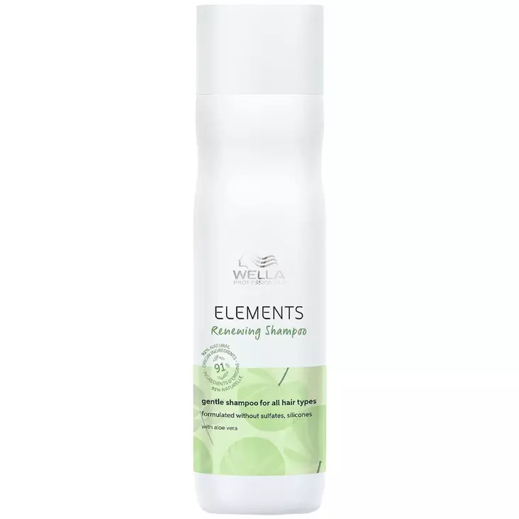 WELLA ELEMENTS SHAMPOO 250ML - Hiustenhoito ja hiuskoristeet - 4064666036243 - 1