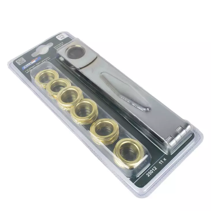 Work Plus Purjerengassarja 10kpl 16 mm - Muut kiinnitystarvikkeet ja lajitelmat - 8714892250123 - 1