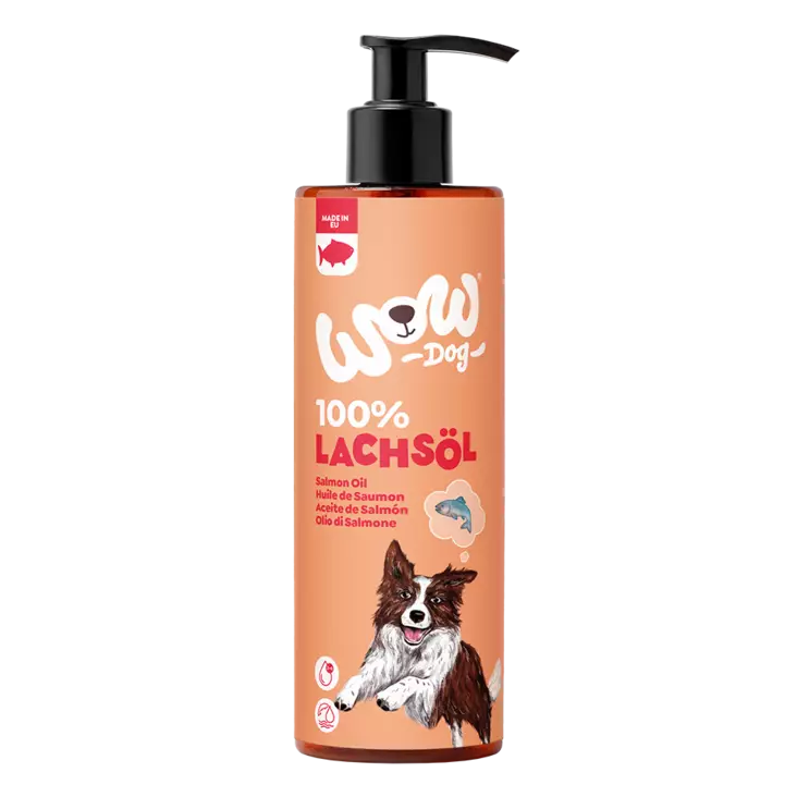 Wow Dog Lohiöljy 250ml - Koiran märkäruoat - 9120134042743 - 1