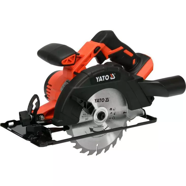 Yato akkukäsisirkkeli 18v 165 mm runko - Käsisirkkelit - 5906083025143 - 1