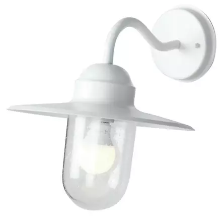 Airam Arvika IP44 E27 valkoinen - Ulkoseinävalaisimet - 6435200157874 - 1